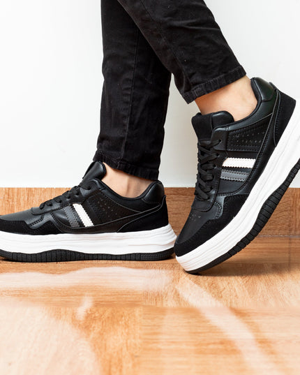 Zapatilla Thanasis - Negro - Tienda Nébula