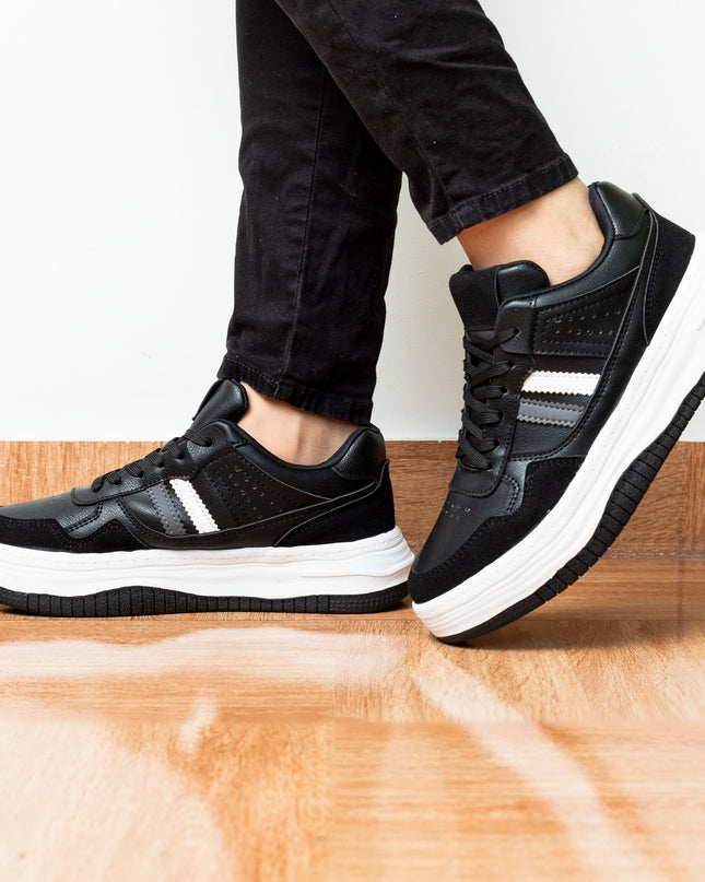 Zapatilla Thanasis - Negro - Tienda Nébula