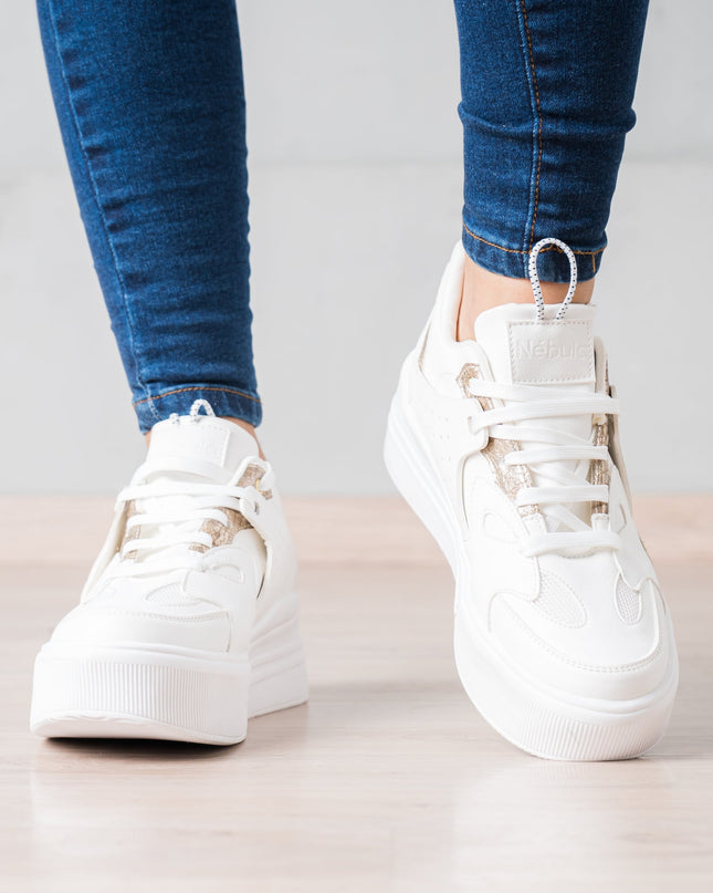 Zapatilla Wartho - Blanco - Tienda Nébula