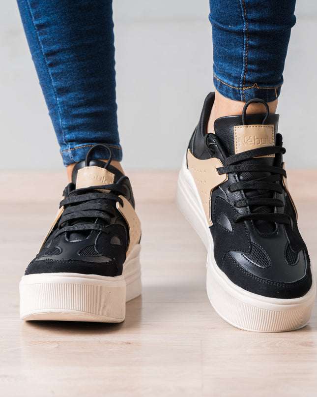 Zapatilla Wartho - Negro - Tienda Nébula