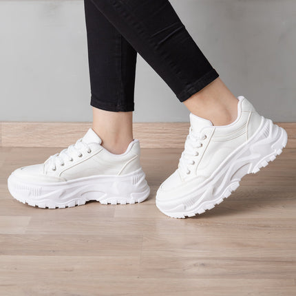 Zapatilla Wendy 2.0 - Blanco Total - Tienda Nébula