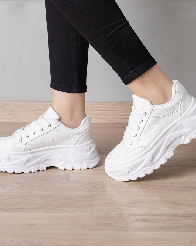 Zapatilla Wendy 2.0 - Blanco Total - Tienda Nébula