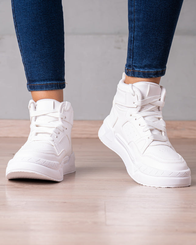 Zapatilla Yijun - Blanco - Tienda Nébula