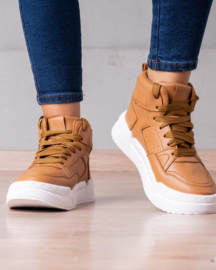 Zapatilla Yijun - Camel - Tienda Nébula