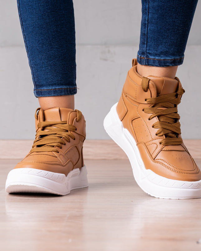 Zapatilla Yijun - Camel - Tienda Nébula