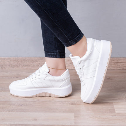 Zapatilla Ypres - Blanco - Tienda Nébula