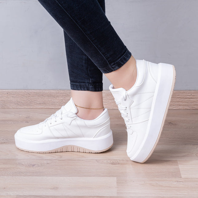 Zapatilla Ypres - Blanco - Tienda Nébula
