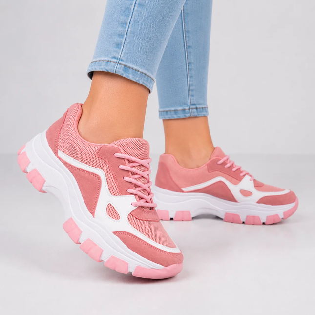 Zapatillas Urbanas Mujer Athenas - Rosado