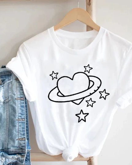 Polo Personalizado - Corazon en el Espacio