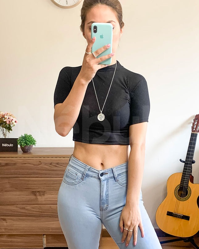 Top Luana - Negro