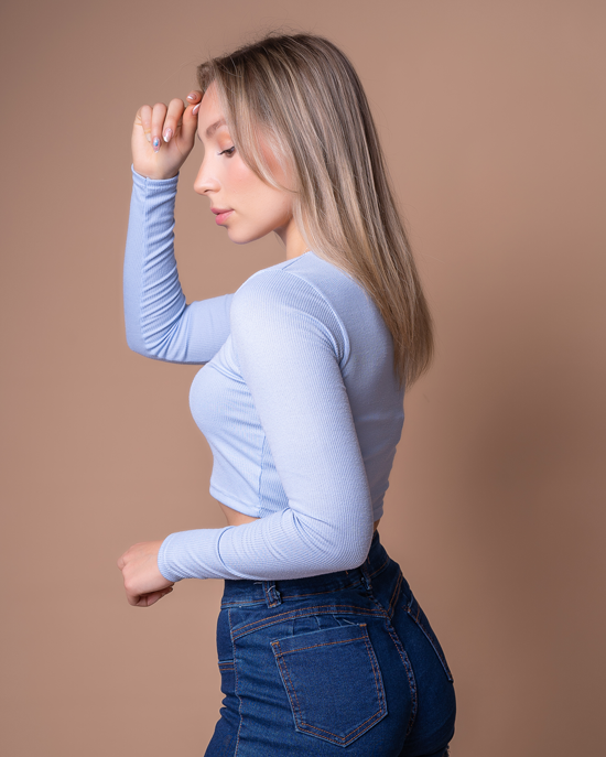 Polo Lea - Celeste