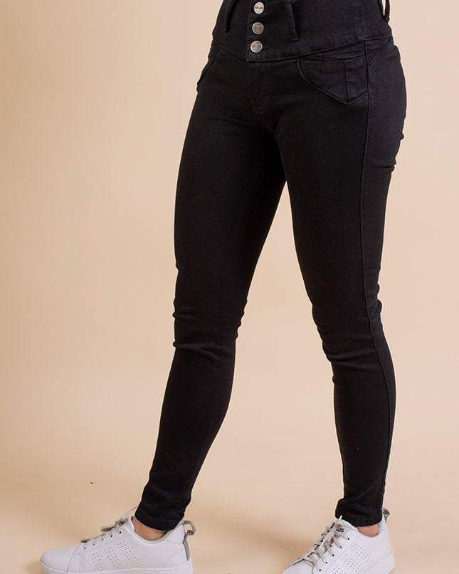 Pantalón High Waist - Negro