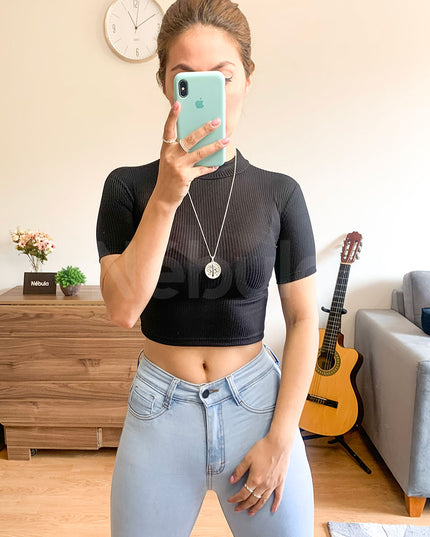 Top Luana - Negro
