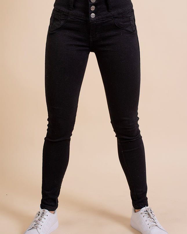 Pantalón High Waist - Negro