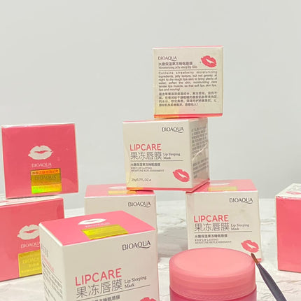 Macarilla para dormir de labios - Fresa