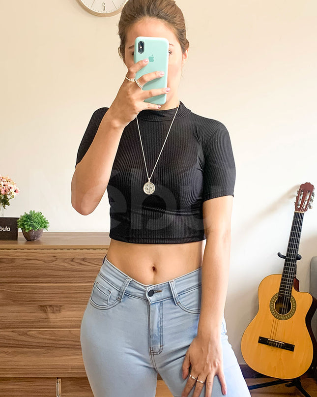 Top Luana - Negro