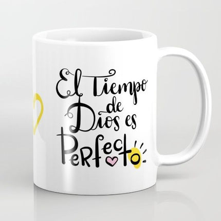 Taza personalizada - El Tiempo de Dios es Perfecto