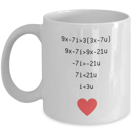 Taza personalizada - Formula de Amor