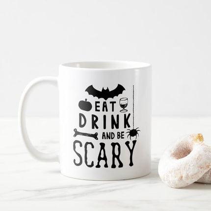 Taza personalizada - Eat Drink and Be Scary