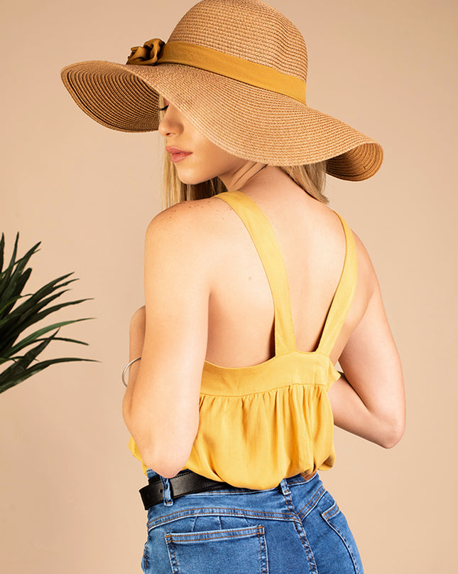 Blusa Tyra - Mostaza