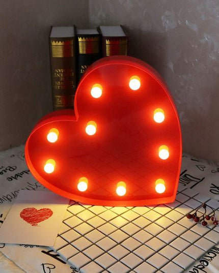 Luz de Corazon - Rojo