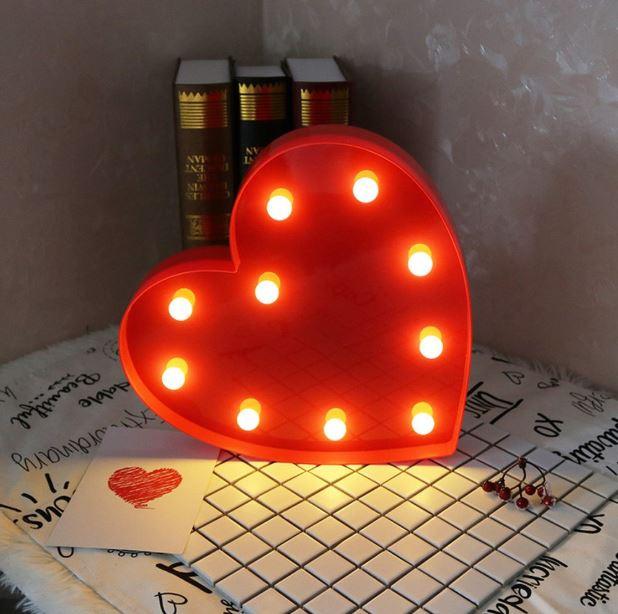 Luz de Corazon - Rojo