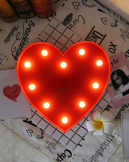 Luz de Corazon - Rojo