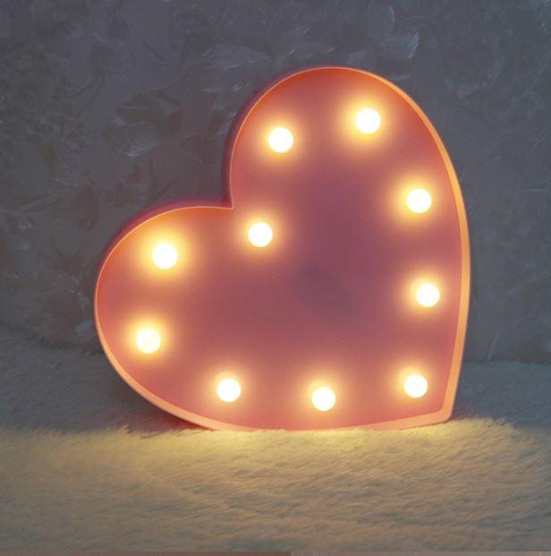 Luz de Corazon - Rosado