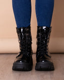 Botas Kansas - Negro Charol