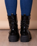 Botas Kansas - Negro Charol