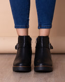 Botin Busselton - Negro Cuero