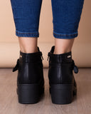 Botin Busselton - Negro Cuero