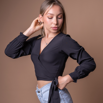 Blusa Vanya - Negro