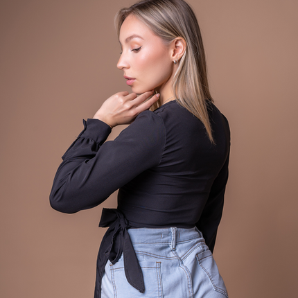 Blusa Vanya - Negro