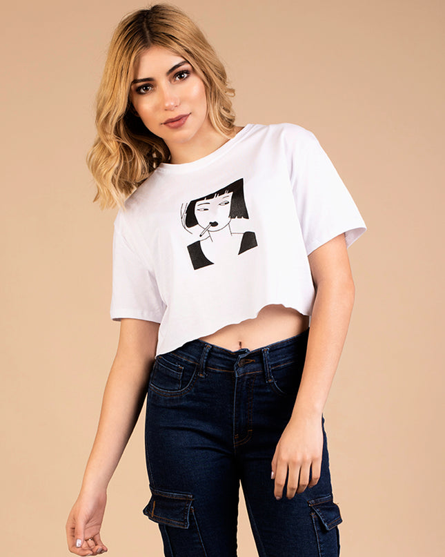 Crop Maya - Blanco