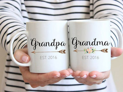 Taza personalizada - Grandpa and Grandma