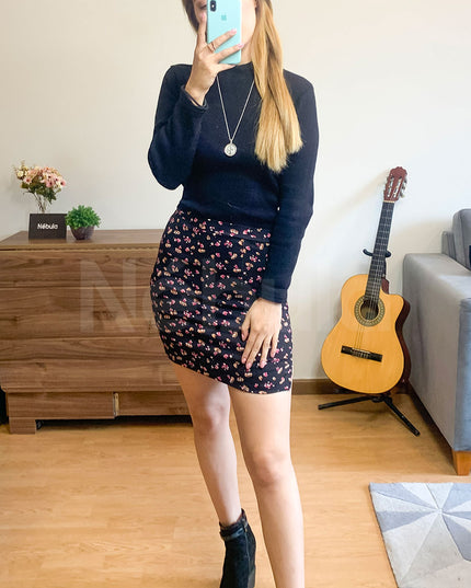 Falda Liz - Negro