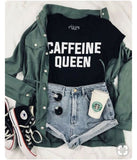 Polo Personalizado - Caffeine Queen
