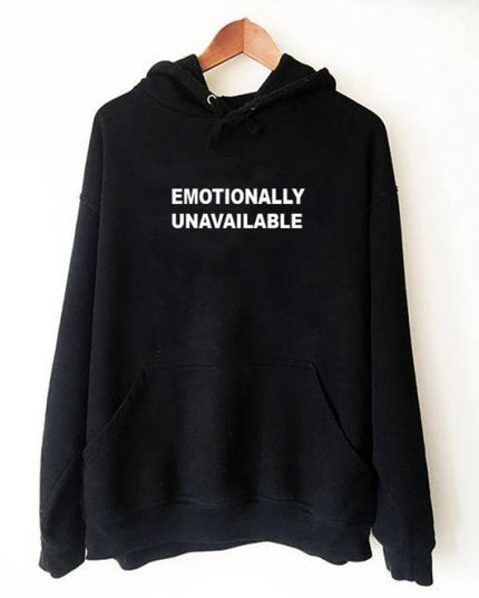 Polera Personalizada - Emotionally Unavailable