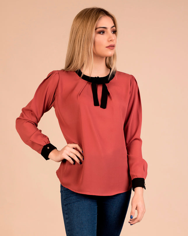 Blusa Disha - Lacre