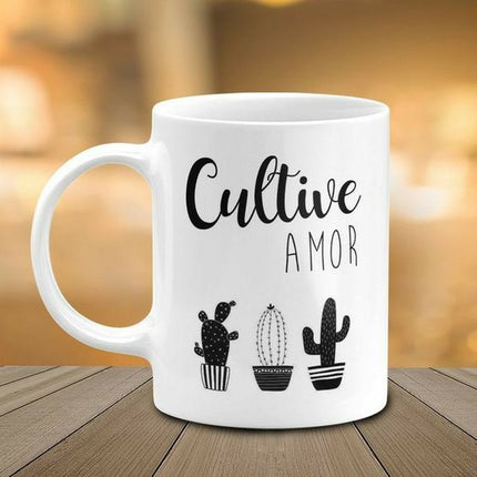Taza personalizada - Cultive Amor