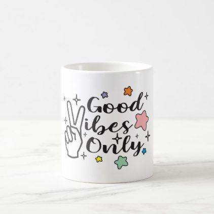 Taza personalizada - Good Vibes Only