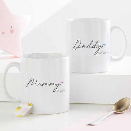Taza personalizada - Mommy and Daddy