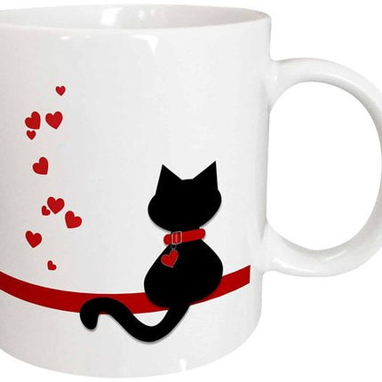 Taza personalizada - Gatita ilusionada