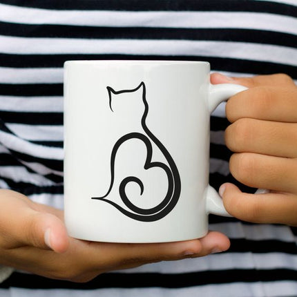Taza personalizada - Gata con amor