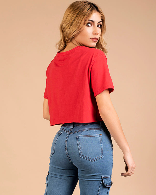 Crop Maya - Rojo