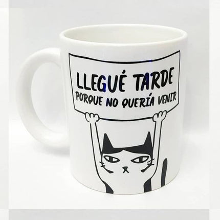 Taza personalizada - No quería venir