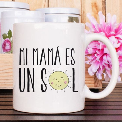 Taza personalizada - Mi Mamá Es Un Sol