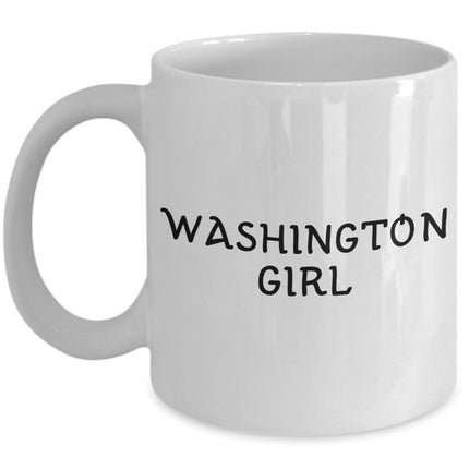 Taza personalizada - Washington Girl