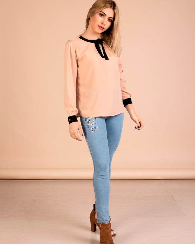 Blusa Disha - Beige